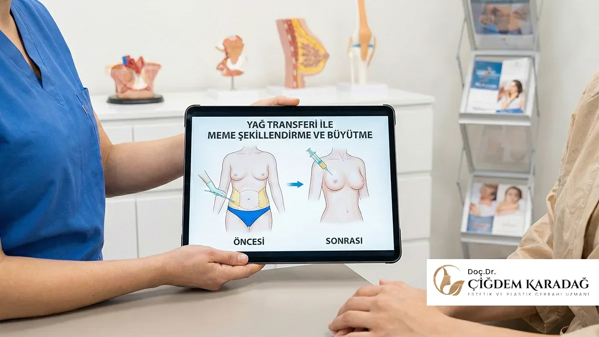Plastik Cerrahla Meme Büyütme İşleminin 3 Yolu - Doç. Dr. Çiğdem Karadağ Yağ Transferi ile Meme Şekillendirme ve Büyütme
